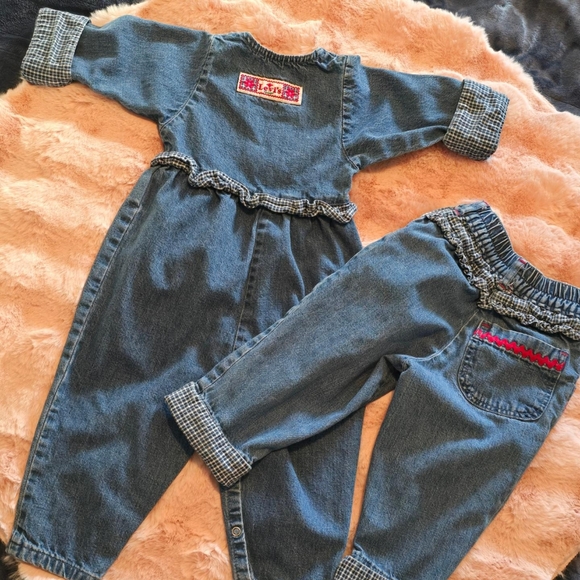 Vintage Levi's Denim Siblings Set - Picture 4 of 6